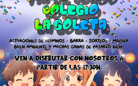 Cartel_Fiesta Fin de Curso La Goleta_20_06_2025